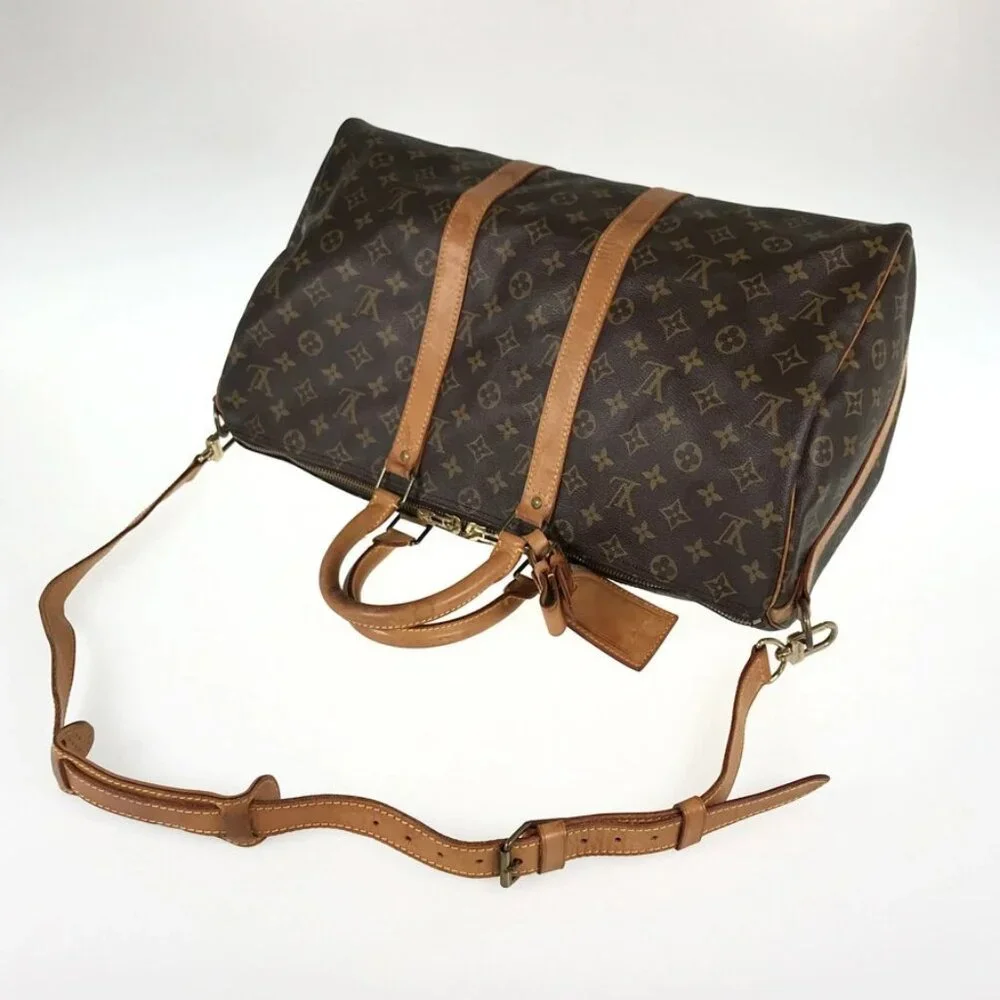 LOUIS VUITTON Monogram Keepall Bandouliere 45 M41418 Boston bag - Picture 9 of 15